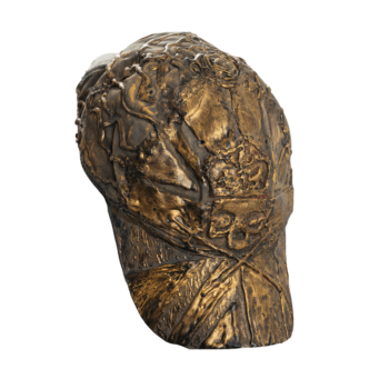 Golden skull